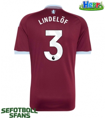 Aston Villa Victor Lindelof #3 Hemmatröja 2026-27 Kortärmad